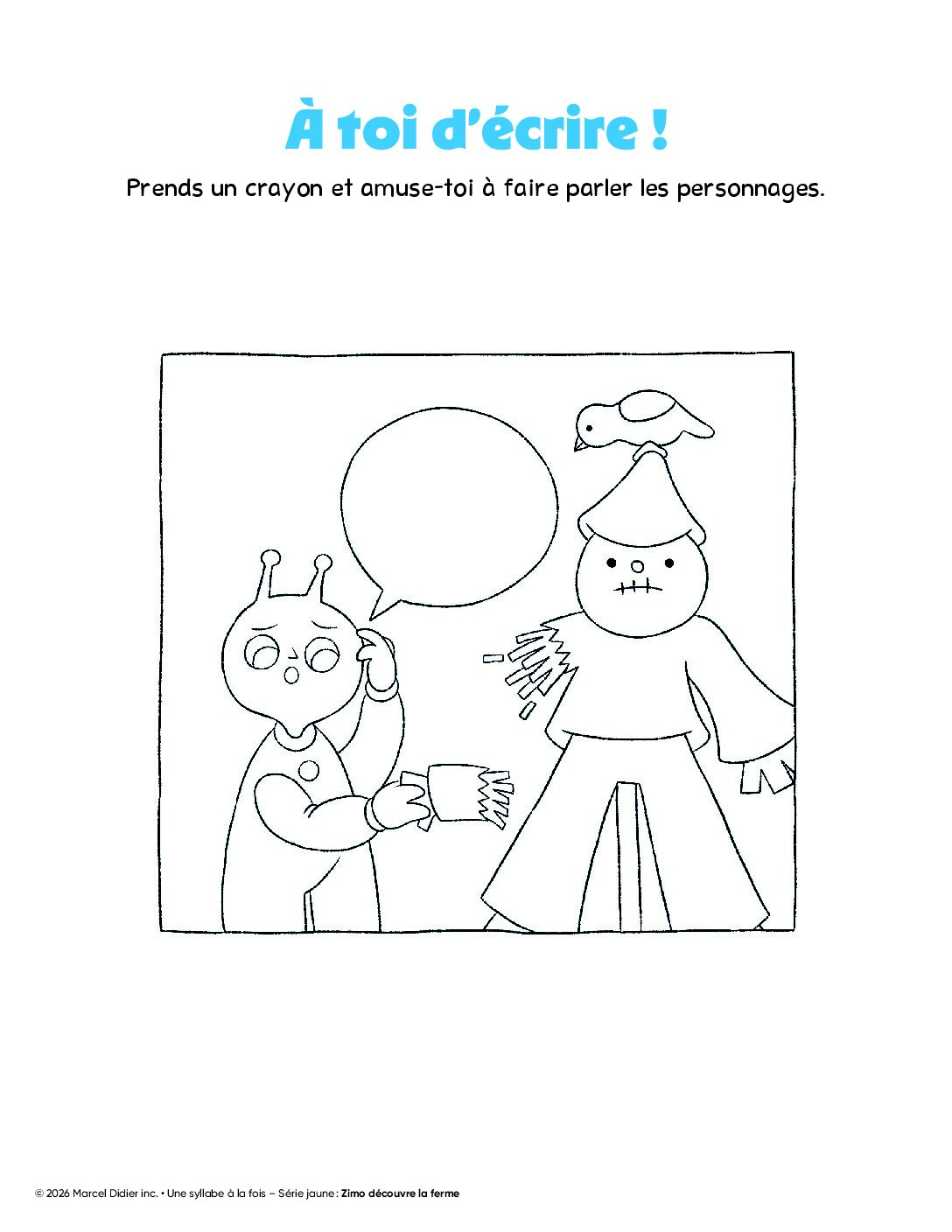 Zimo découvre la ferme