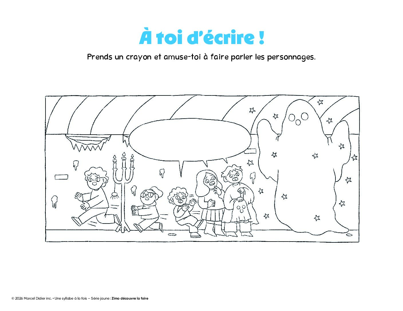 Zimo découvre la foire
